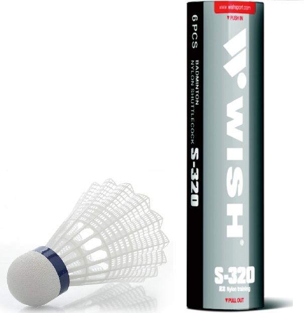 Volantes Wish Badminton S-320 Nylon X6